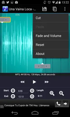 Ringtone Maker android App screenshot 1