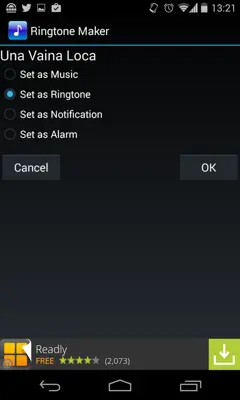 Ringtone Maker android App screenshot 3